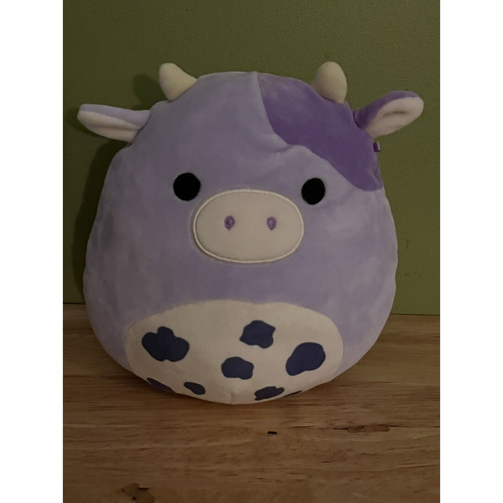 Original Squishmallow, Bubba Bull, 8in, Purple‎ Plushy